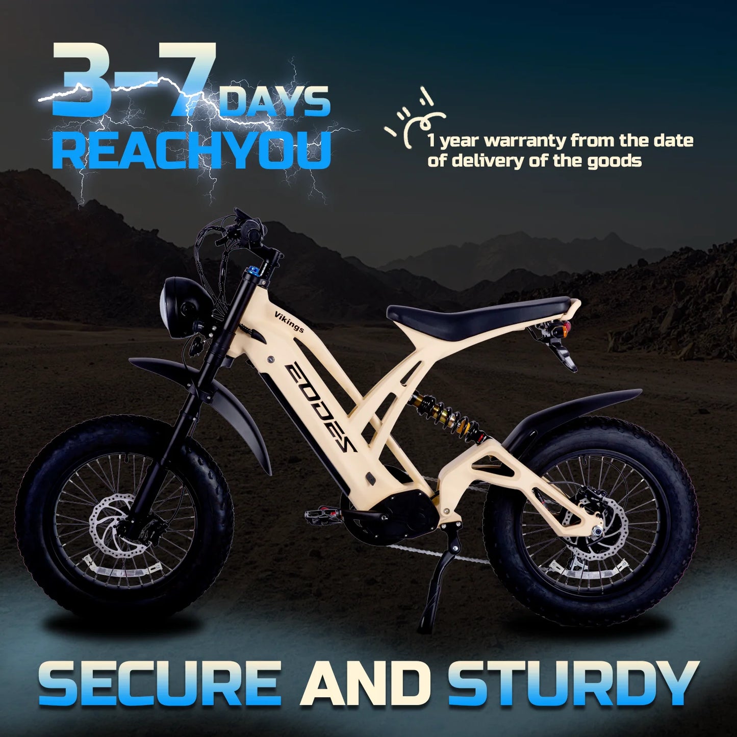 1000W Mountain Adult Electric Bicycle 48V20AH Off-Road Bike