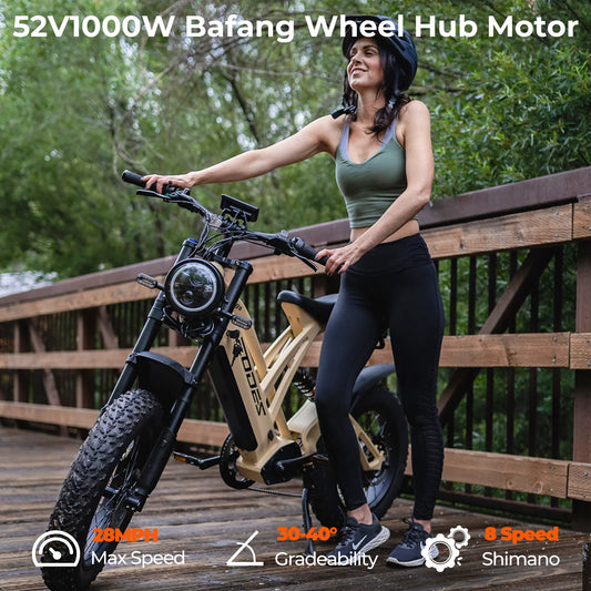 1000W Mountain Adult Electric Bicycle 48V20AH Off-Road Bike
