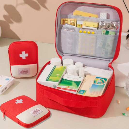 3Pcs/Set Home Travel Portable Medical Storage Bag Kit