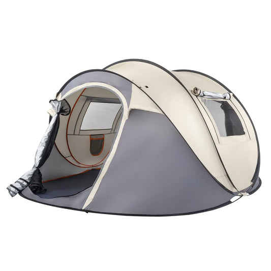 4-Person Pop-Up Camping Tent Quick Setup for Outdoor Fun